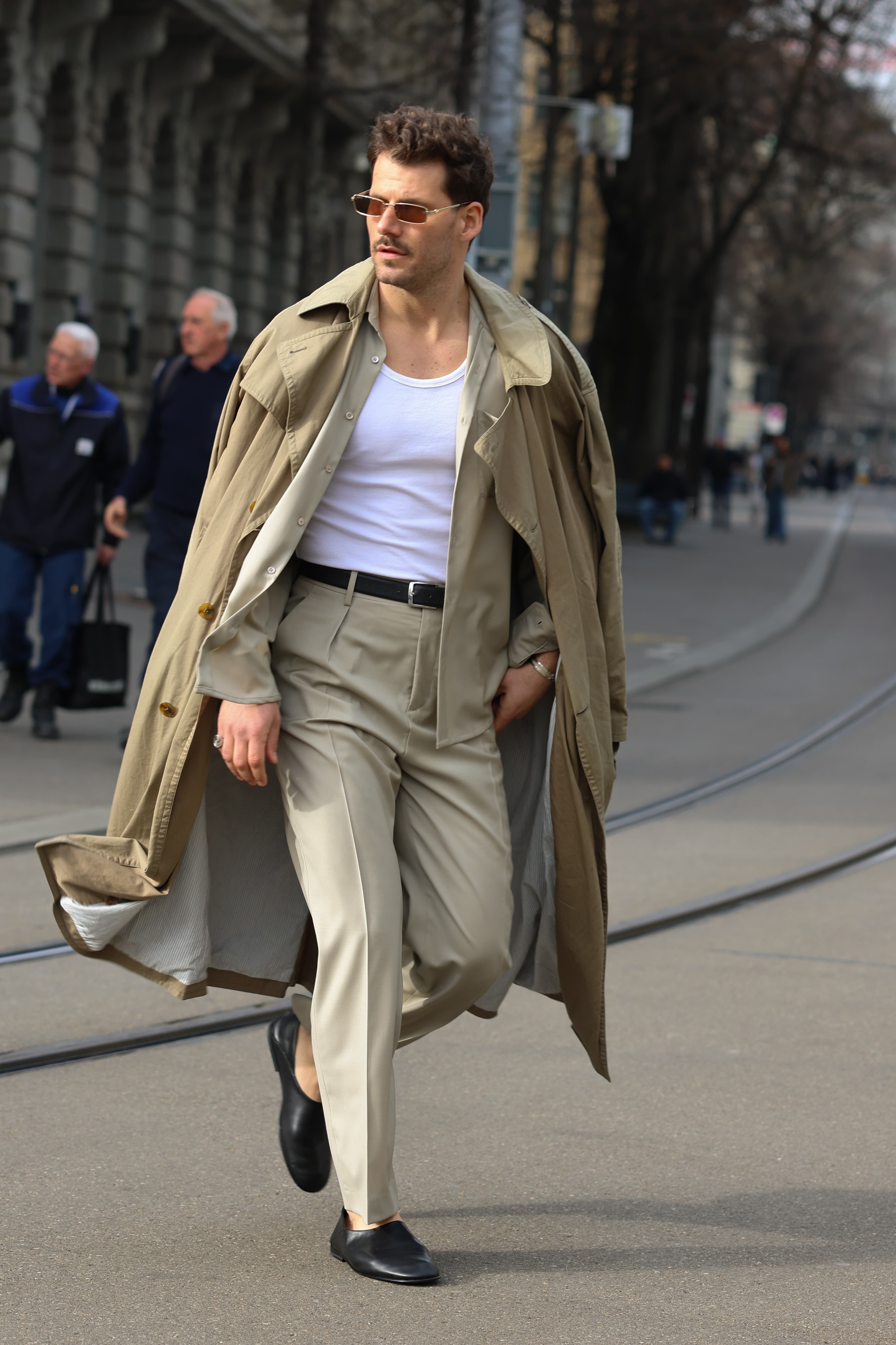 Pleated Virgin Wool Trousers x Kevin Lutolf – Sage