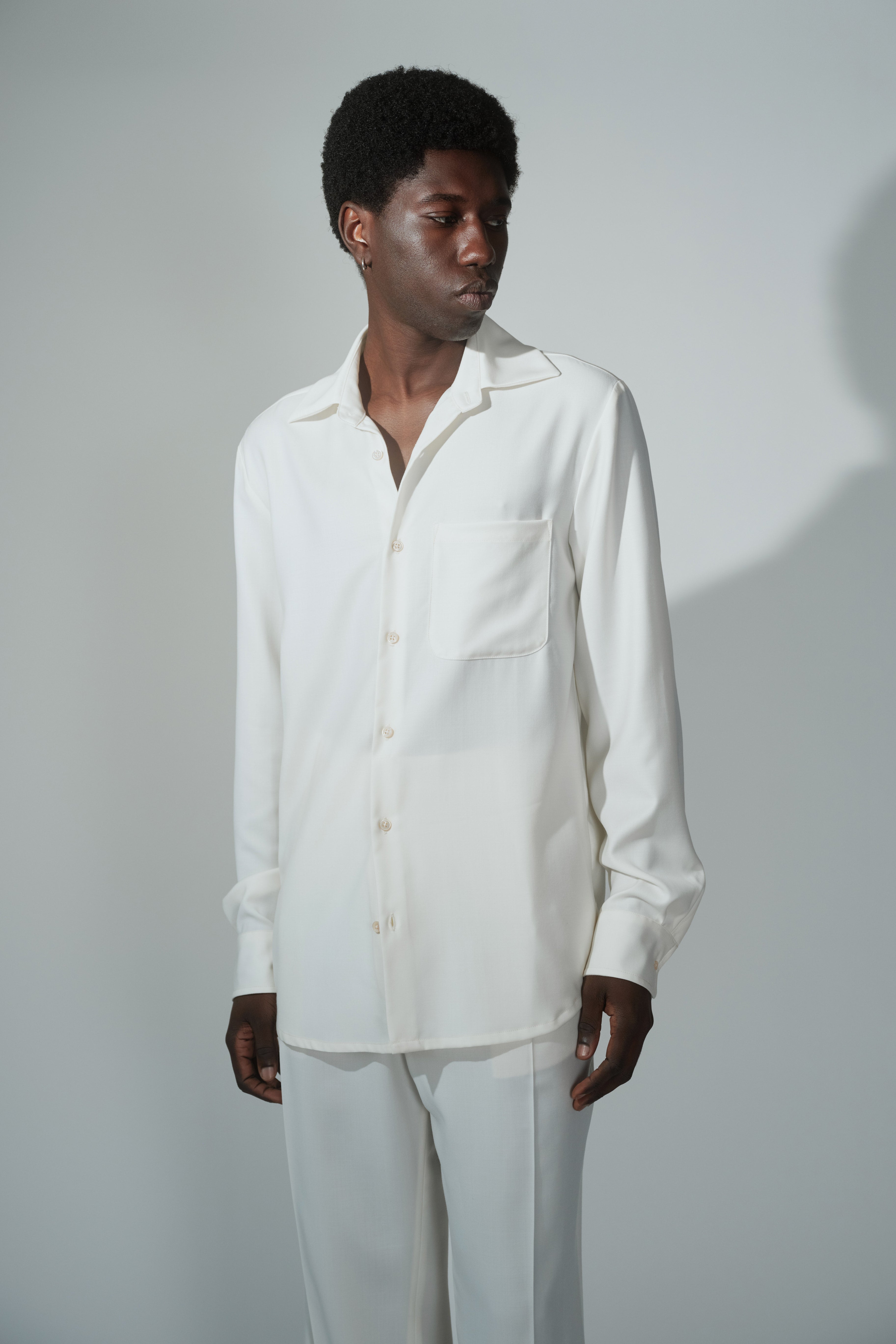 RÆR STUDIOS x Kevin Lutolf shirt in off-white